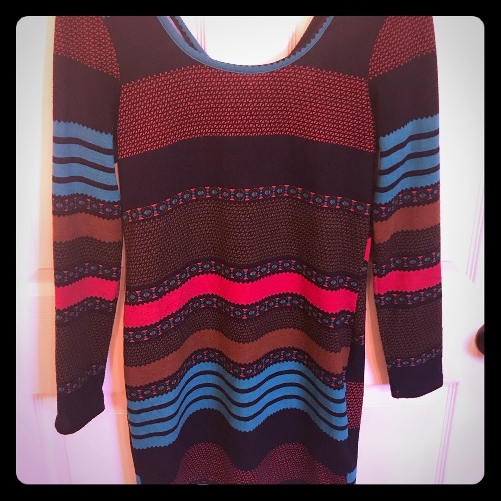 Sweater dress or could be worn as a tunic.